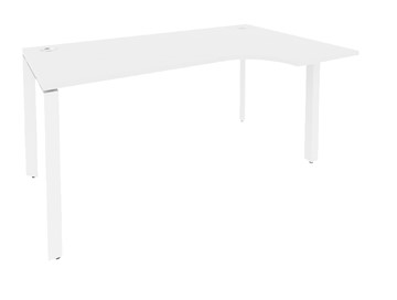 Письменный стол O.MP-SA-1R Белый/Белый бриллиант в Абакане