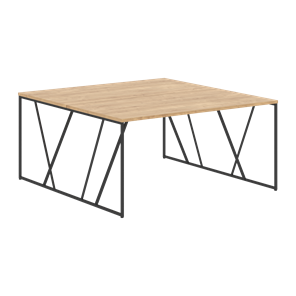 Двойной стол LOFTIS Дуб Бофорд  LWST 1516 (1560х1606х750) в Абакане