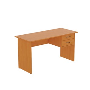 Письменный стол со встроеной тумбой Классик SM140 R 1400x600x751 в Абакане