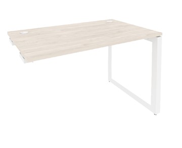 Приставной стол к тумбе O.MO-SPR-3.7 Белый/Денвер светлый в Абакане