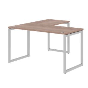 Письменный стол угловой правый XTEN-Q Дуб-сонома- серебро XQCT 1415 (R) (1400х1500х750) в Абакане