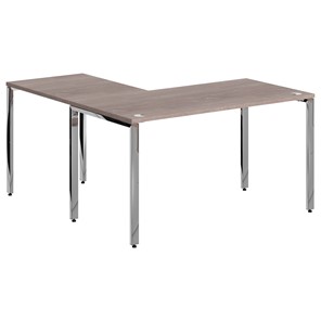 Письменный угловой  стол для персонала правый XTEN GLOSS Дуб Сонома  XGCT 1415.1 (R) (1400х1500х750) в Абакане
