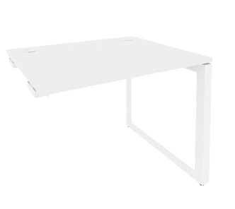 Приставной стол O.MO-SPR-1.8 Белый/Белый бриллиант в Абакане