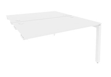 Приставной стол O.MP-D.SPR-3.8 Белый/Белый бриллиант в Абакане
