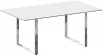 Конференц-стол Metal system direct БО.ПРГ-180 Белый в Абакане