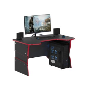Стол для компьютера SKILLL STG 1385, Антрацит/ Красный в Абакане