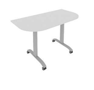Мобильный стол складной СМ-5.1, Серый в Абакане