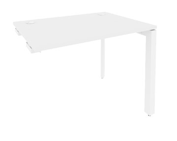 Приставной стол к тумбе O.MP-SPR-1.7 Белый/Белый бриллиант в Абакане