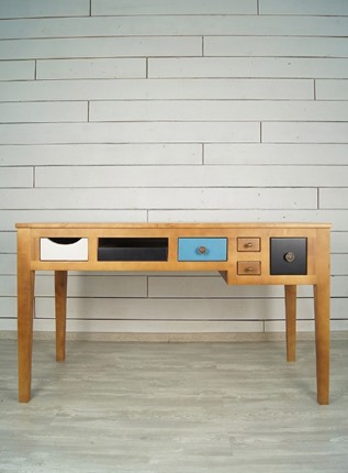 Стол письменный Aquarelle Birch с 6 ящиками (RE-12ETG/4) в Абакане - изображение