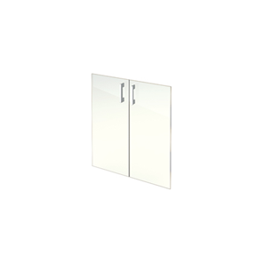 Комплект стеклянных дверей Арго А-стл302 прозр в Абакане