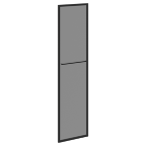 Дверь стеклянная в рамке левая LOFTIS Сосна Эдмонт LMRG 40 L (790х20х1470) в Абакане