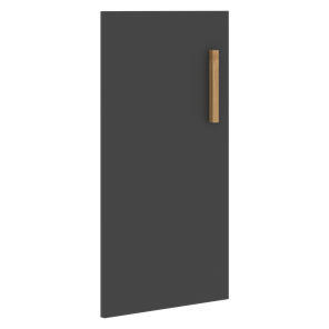 Низкая дверь для шкафа левая FORTA Черный ГрафитFLD 40-1(L) (396х18х766) в Абакане