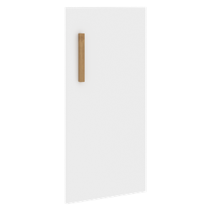 Дверь для шкафа низкая правая FORTA Белый FLD 40-1(R) (396х18х766) в Абакане