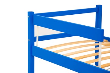 Защитный бортик для детской кровати Skogen синий в Абакане
