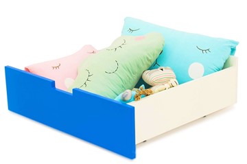 Ящик для кровати Skogen синий в Абакане