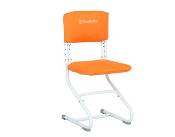 Комплект чехлов на сиденье и спинку стула СУТ.01.040-01 Оранжевый, ткань Оксфорд в Абакане