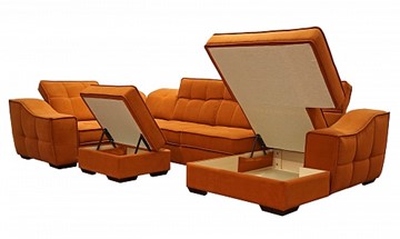 Угловой диван N-11-M (П1+ПС+УС+Д2+Д5+П1) в Абакане - предосмотр 2