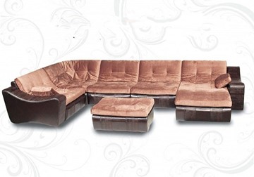 П-образный диван Плимут-Лувр 410х230х175 в Абакане - предосмотр 1