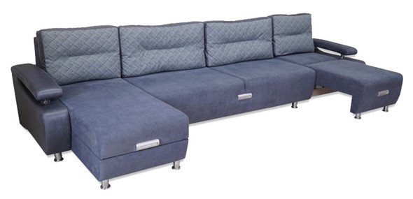 П-образный диван Престиж-15 микс в Абакане - изображение