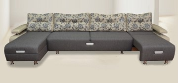 П-образный диван Престиж-15 микс в Абакане - предосмотр 1