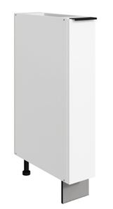 Тумба на кухню Стоун L150 (1 дв.гл.) (белый/джелато софттач) в Абакане