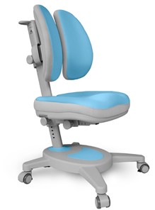 Растущее детское кресло Mealux Onyx Duo (Y-115) BLG, голубой + серый в Абакане