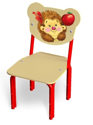 Детский растущий стул Ежик (Кузя-Еж(1-3)ВКр) в Абакане - изображение