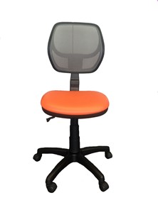 Детское вращающееся кресло LB-C 05, цвет оранжевый в Абакане