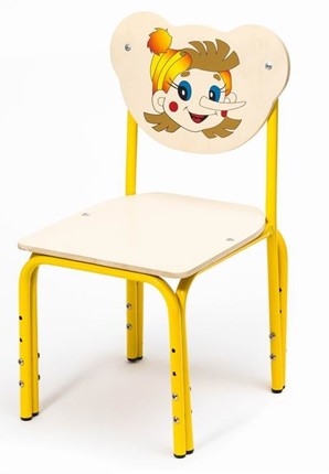 Детский растущий стул Буратино (Кузя-БР(1-3)БЖ) в Абакане - изображение