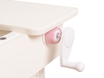 Детский стол-трансформер Mealux Oxford Max, Белый/Розовый в Абакане - предосмотр 4