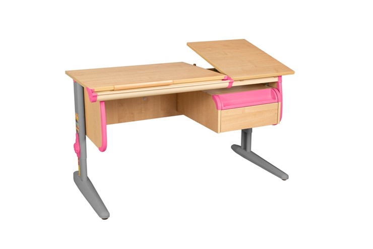 Растущий стол 1/75-40 (СУТ.25) + Tumba 1 Бежевый/Розовый/Ниагара в Абакане - изображение 2