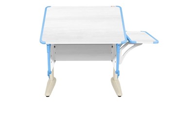 Детский стол-трансформер 4/75 (СУТ.41) + Polka_b 4/550 Рамух белый/бежевый/ниагара в Абакане