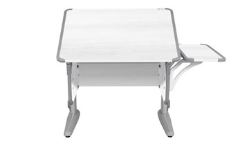 Детский стол-трансформер 4/75 (СУТ.41) + Polka_b 4/550 Рамух белый/серый/серый в Абакане