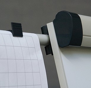 Доска-флипчарт магнитно-маркерная 2х3, TF02/2011, 70x100 см, передвижная, держатели для бумаги в Абакане - предосмотр 4