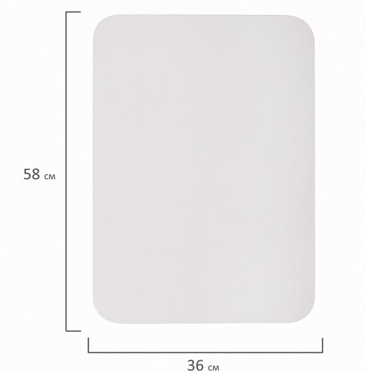 Магнитно-маркерная доска на холодильник BRAUBERG, 58х36 см с маркером, магнитом и салфеткой в Абакане - изображение 8
