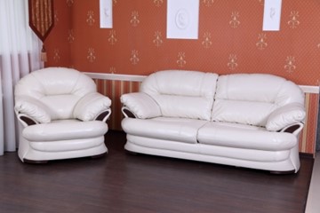 Прямой диван Квин 6 БД и 1 кресло в Абакане