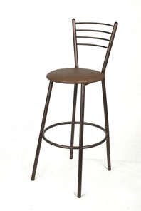 Барный стул СРП 020-04 Джокер Эмаль коричневый в Абакане - предосмотр